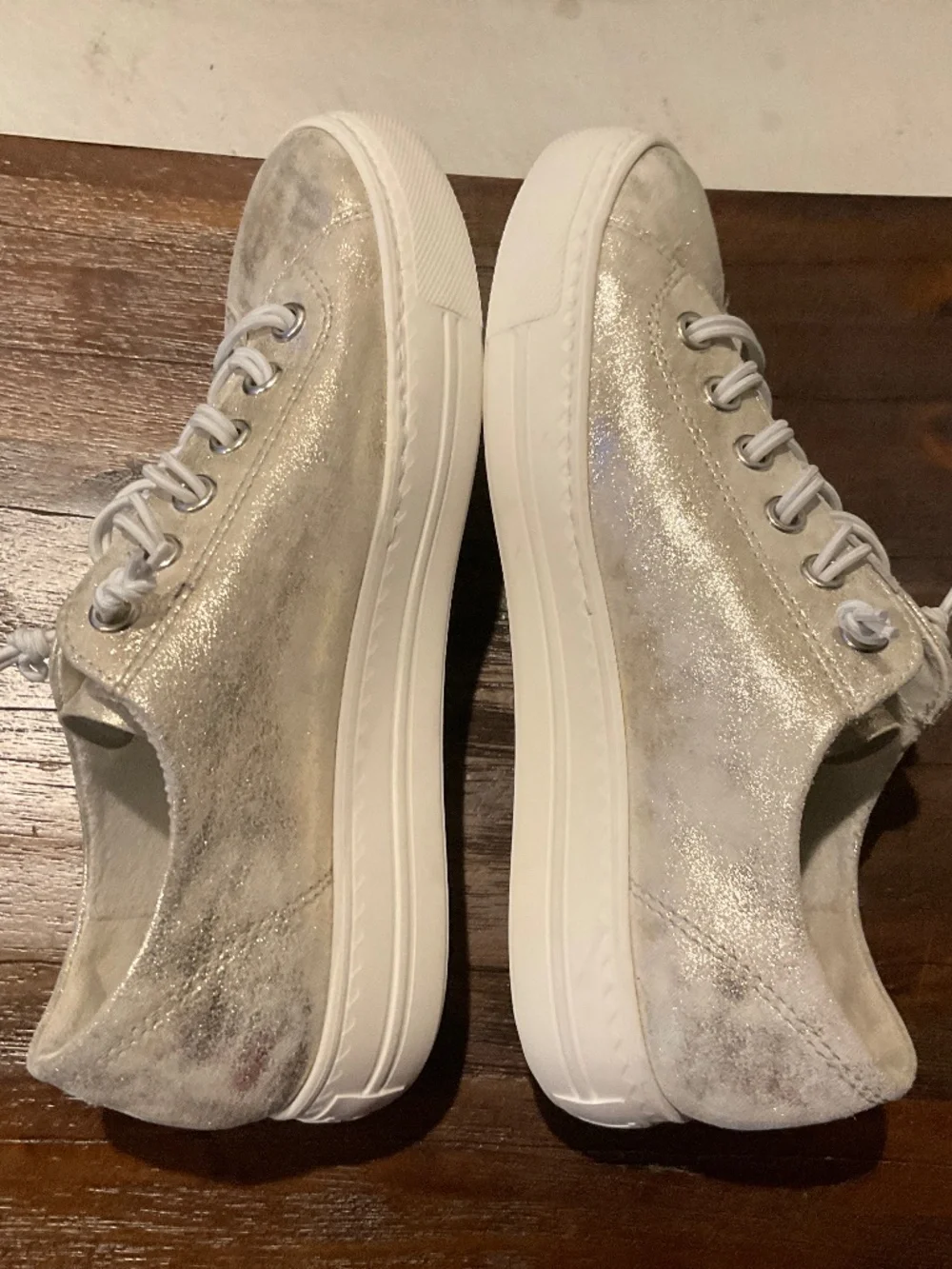 Paul Green Hadley Mineral Metallic Sneaker Size UK 5 / US 7.5